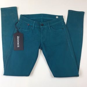 Sinclair Jeans Teal Skinny Leg, Size 26 x 31